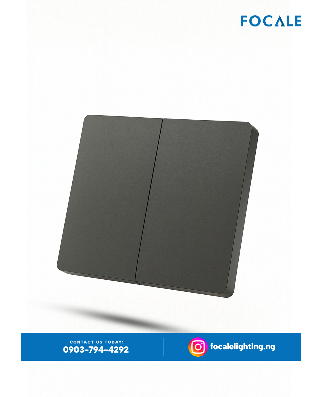 FL-S.80 SKIN FEEL 2 gang 2 way