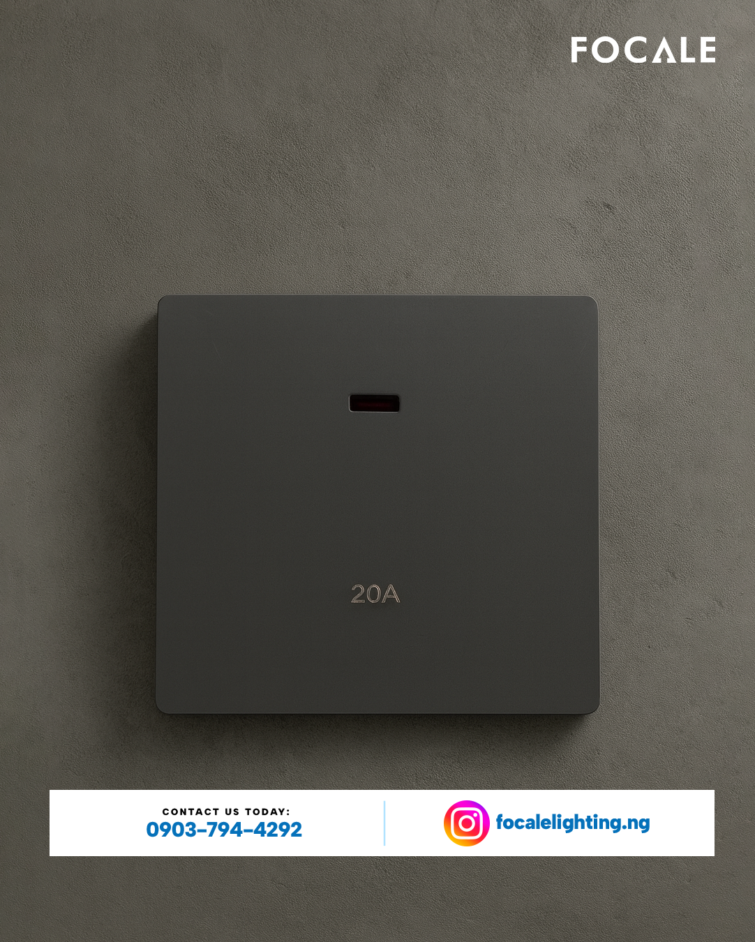 FL-S.80 SKIN FEEL 20A Switch