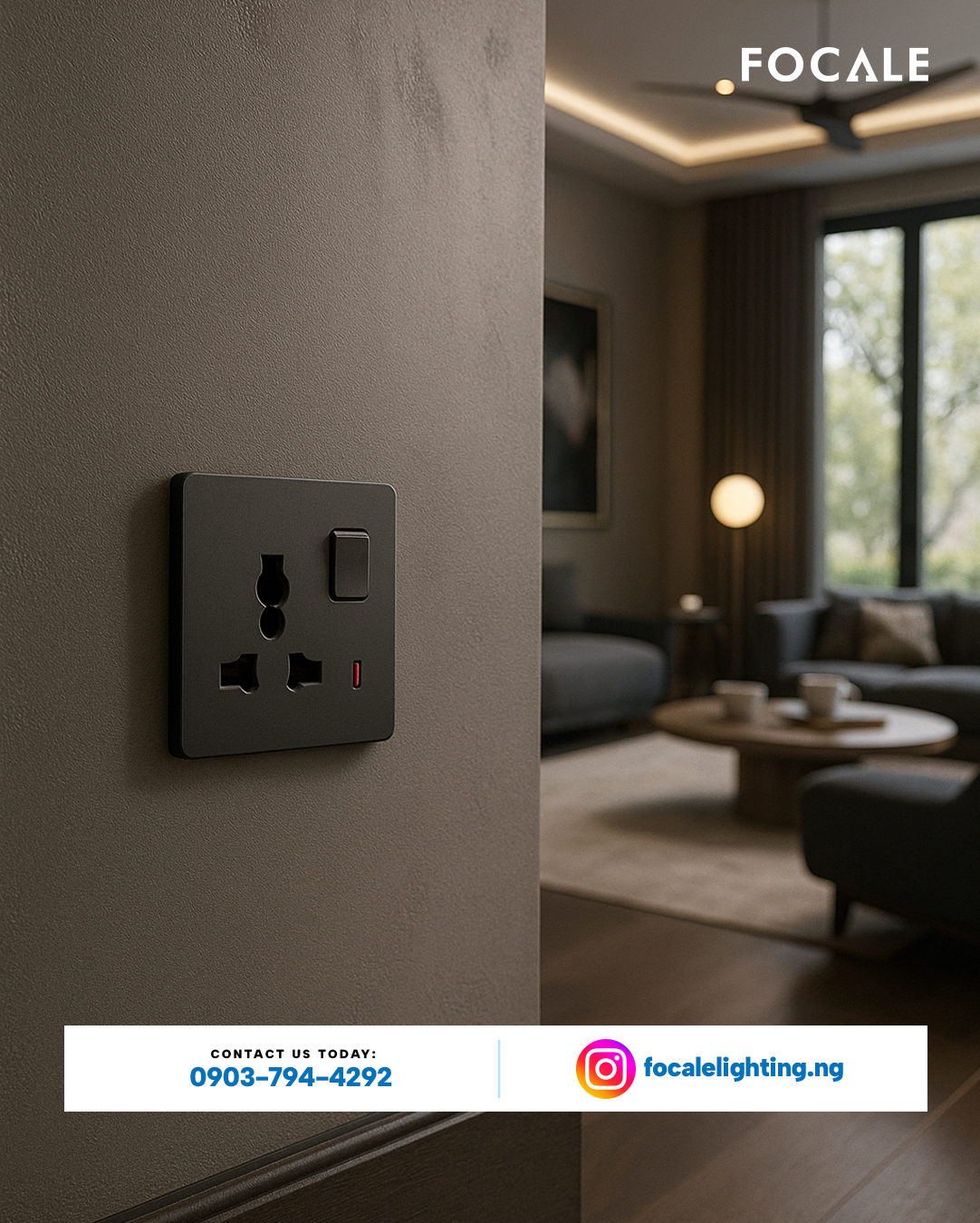 FL-S.80 SKIN FEEL 3 pin socket