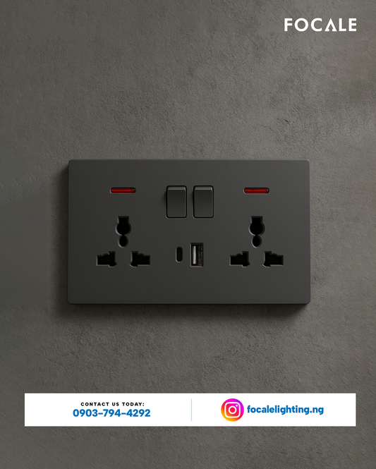 FL-S.80 SKIN FEEL Double 3 Pin +USB Type C