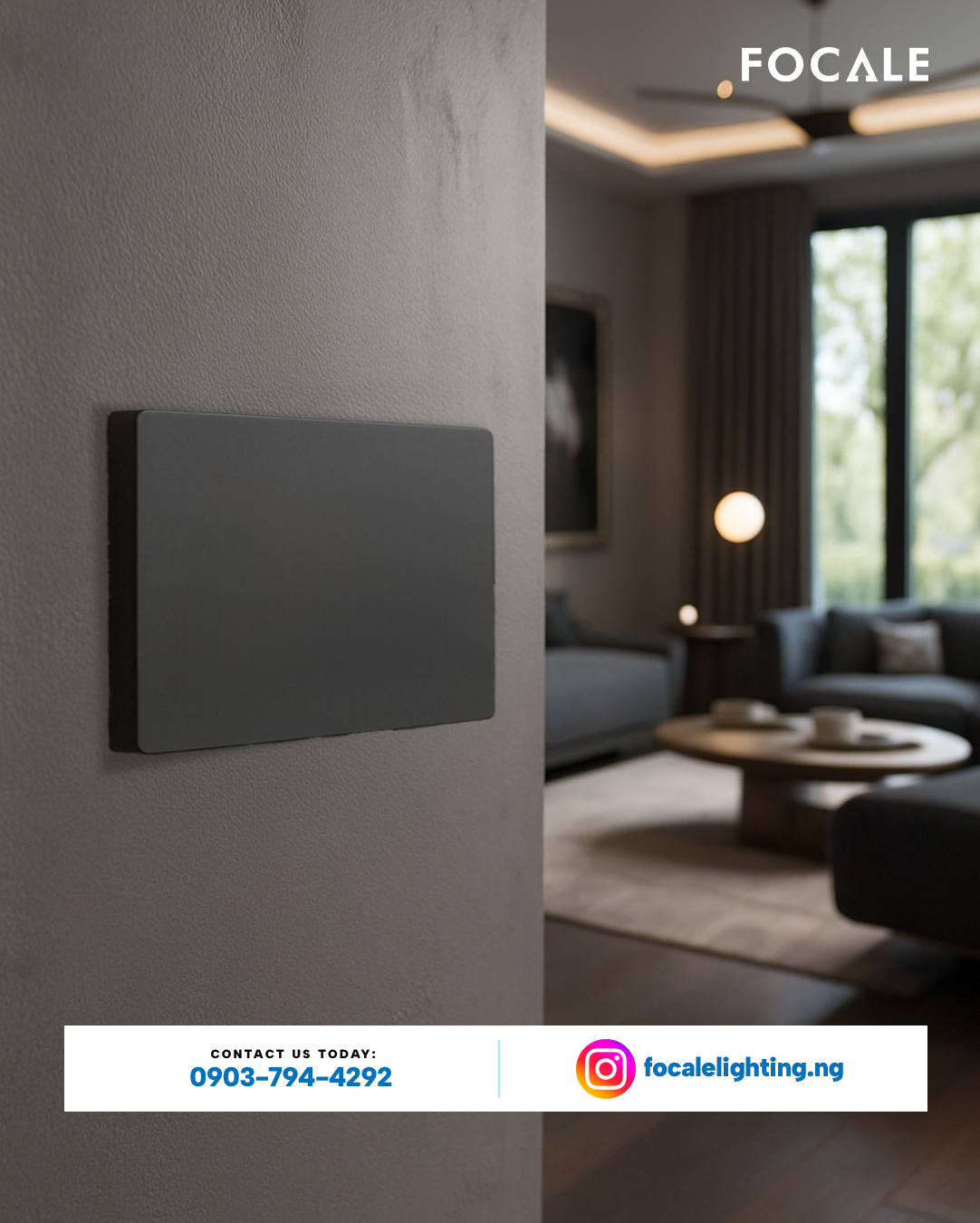 FL-S.80 SKIN FEEL Double Blank Plate