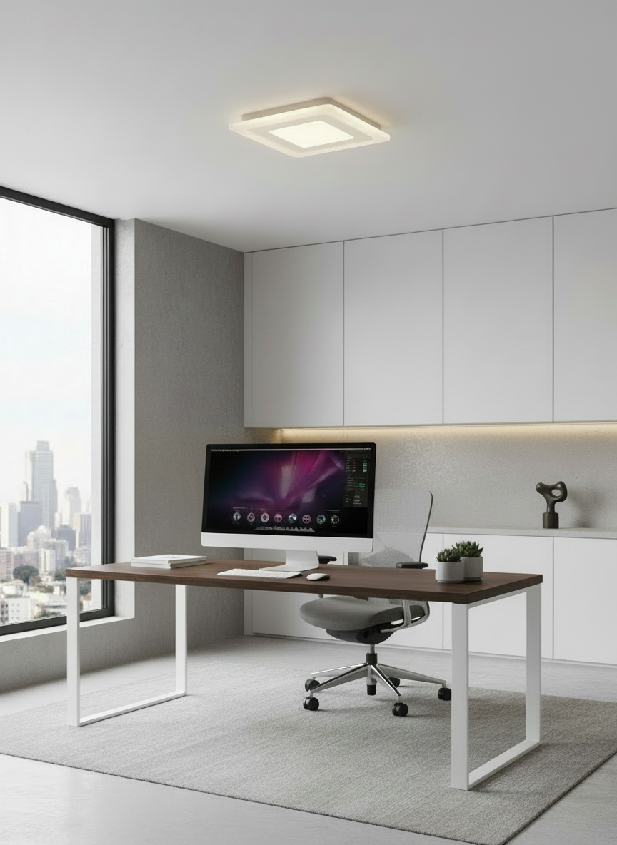 FL-XM-MZ105-SQ 3+3W WH/WW