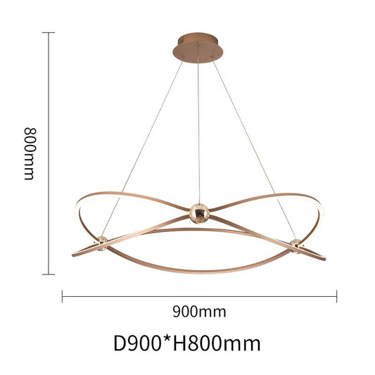 Aurora Style LED Pendant Light