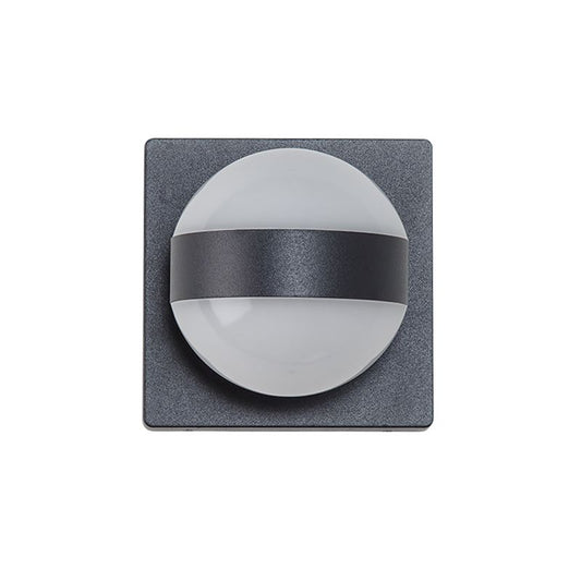 Ball Boundary LED Wall Sconce Grey