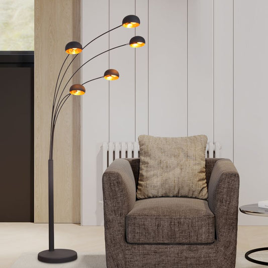 Big Branches Standing Lamp Black