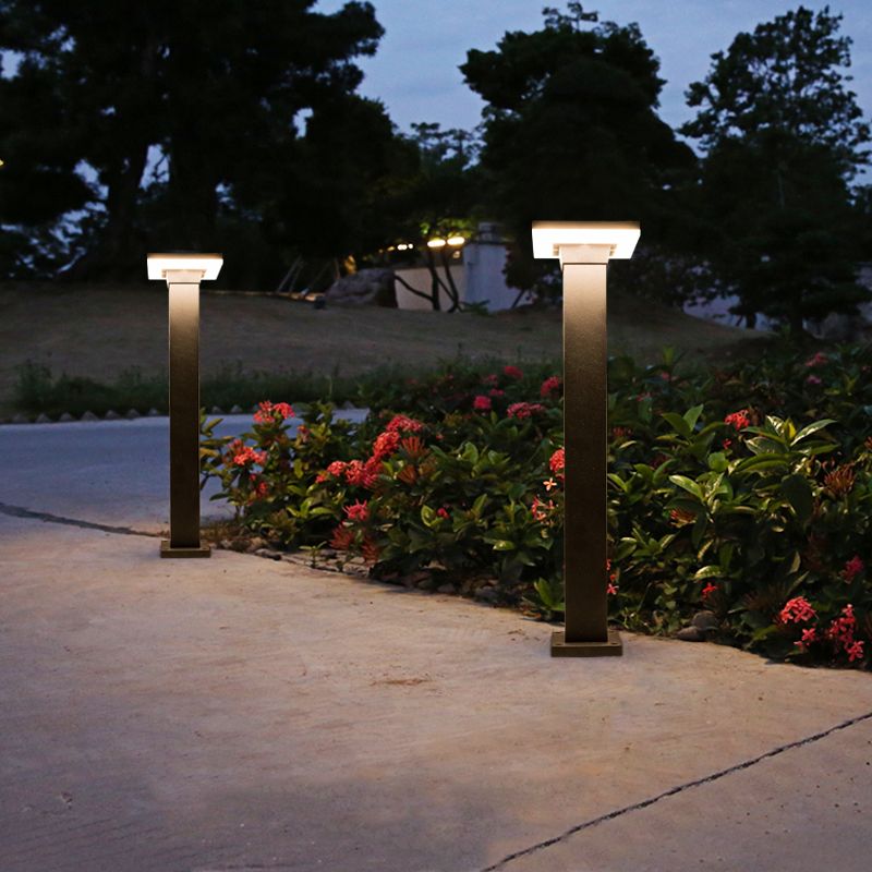 Blockstand GRB LED Outdoor Bollard Light