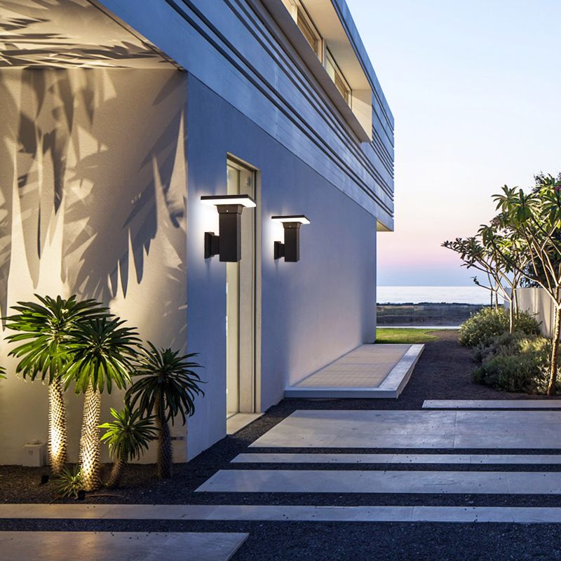 Blockstand LED Outdoor Wall Light