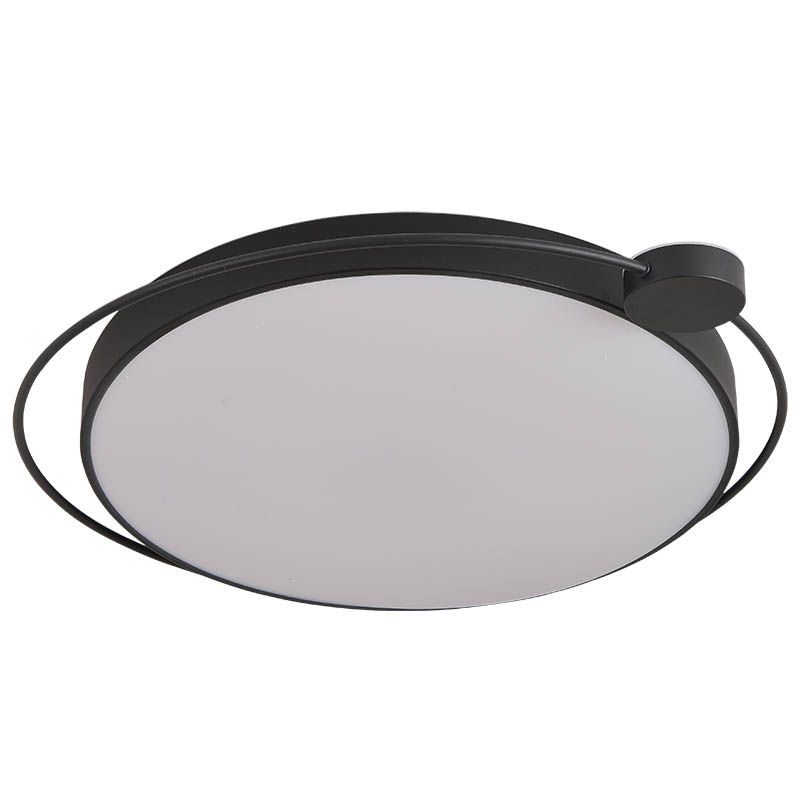 Circle Metal Flush Ceiling-mounted Light