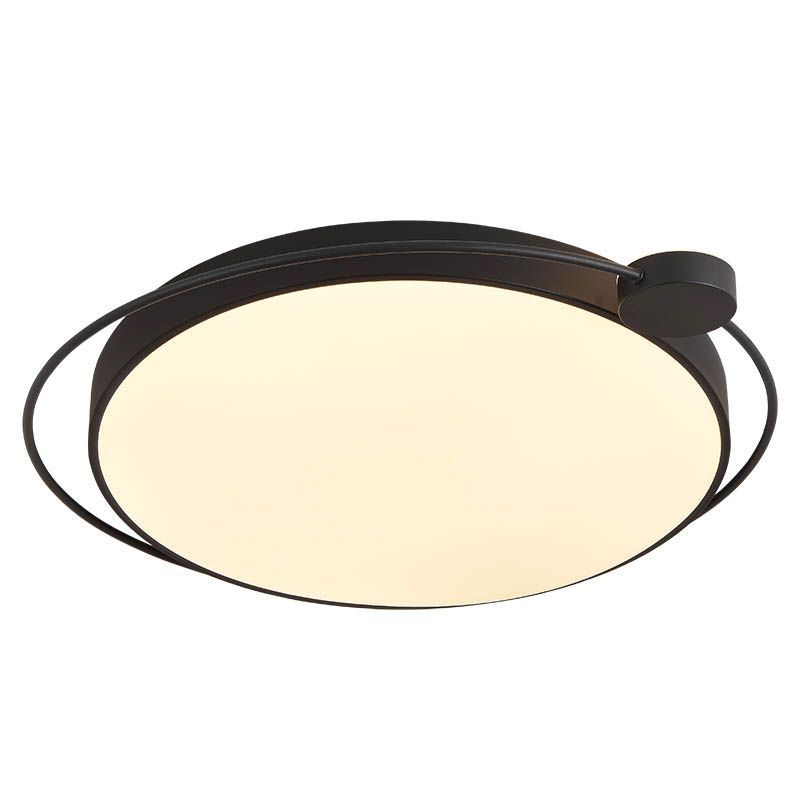 Circle Metal Flush Ceiling-mounted Light