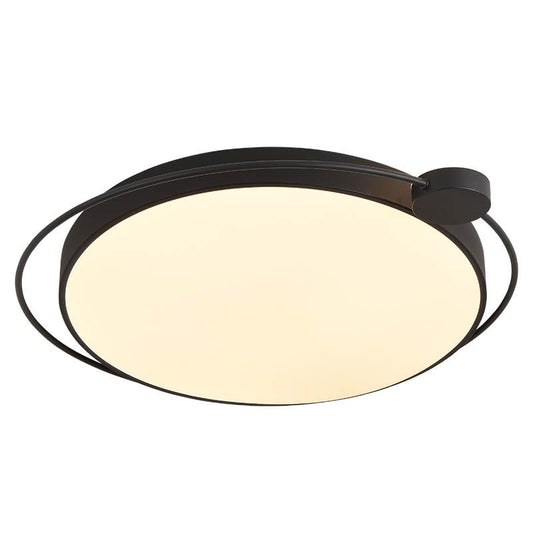 Circle Metal Flush Ceiling-mounted Light