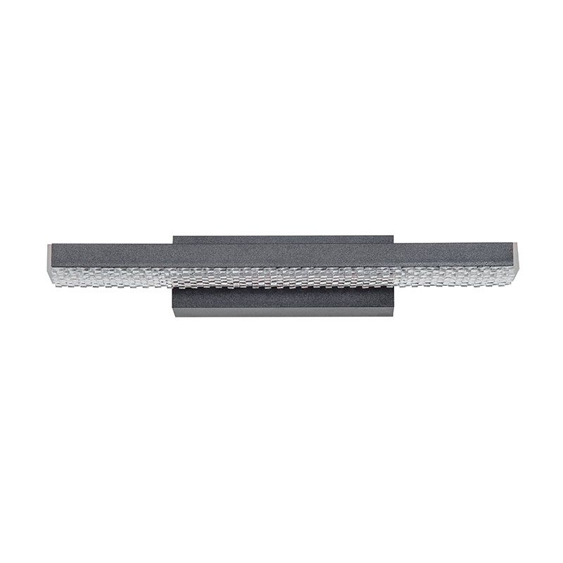 Contemporary LED Mirror Wall Light Sandy Black