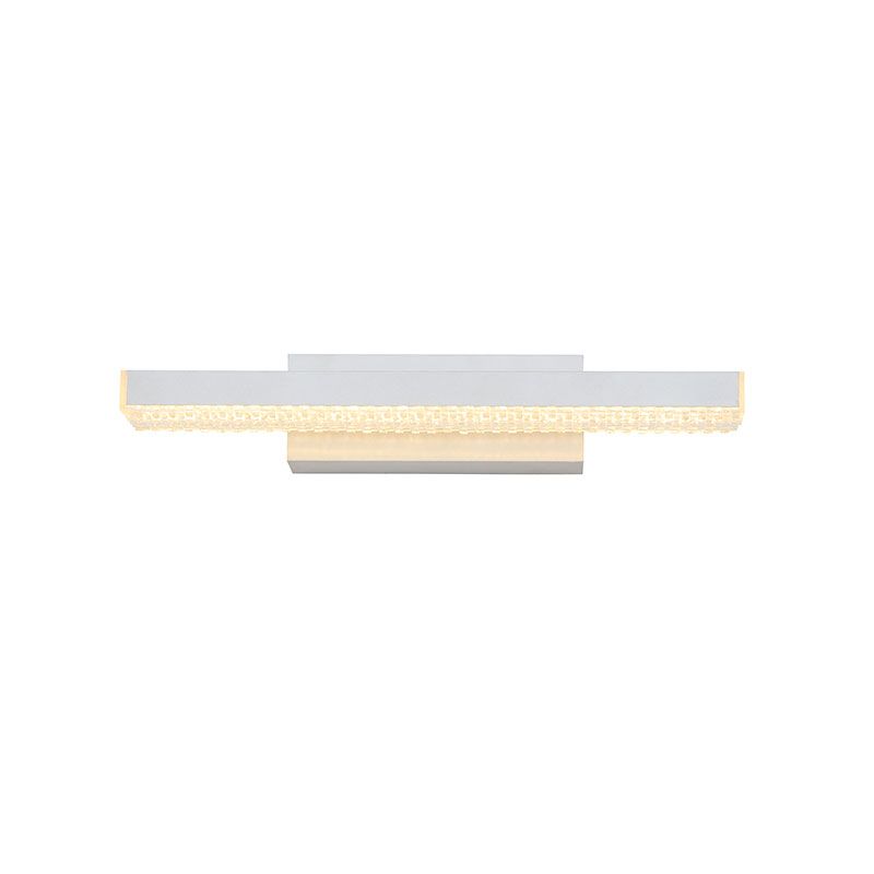 Contemporary LED Mirror Wall Light Sandy White