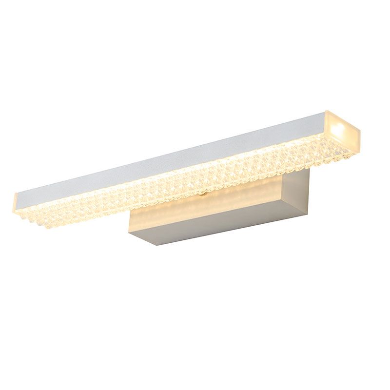 Contemporary LED Mirror Wall Light Sandy White