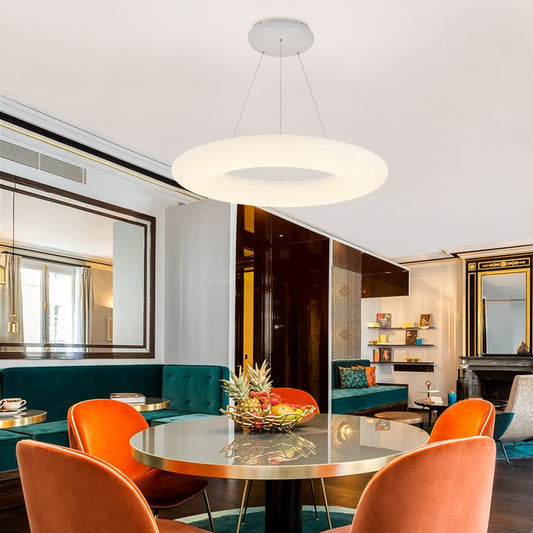 Disk Halo Pendant Light