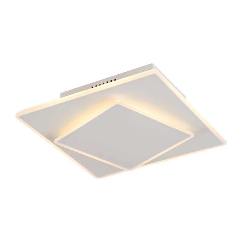 Double Square Ceiling-mounted Lamp