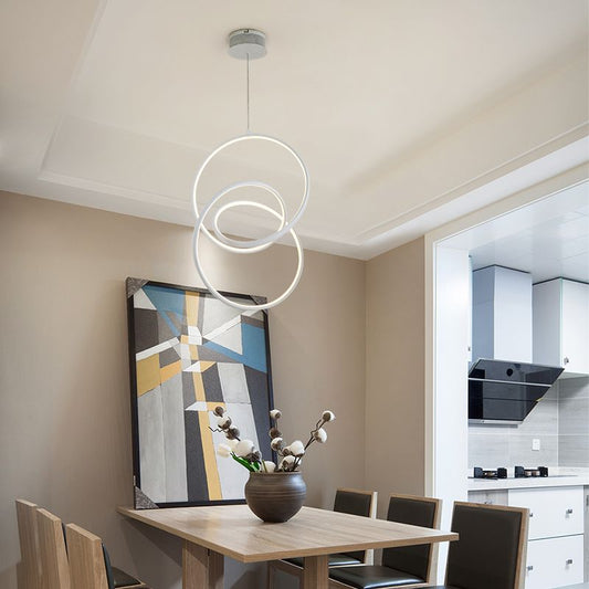 Duplex Loop LED Pendant Light