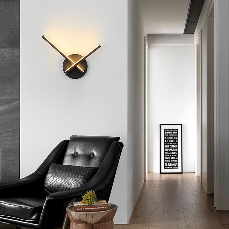 Flos coordinates W2 LED wall lamp Sandy Black