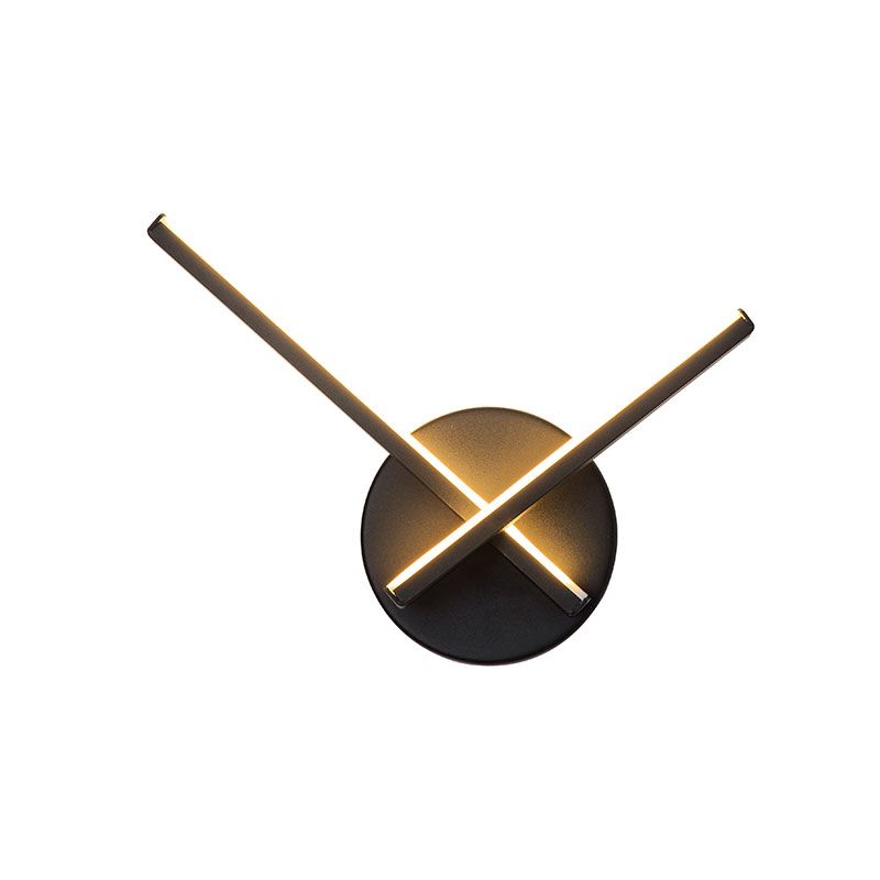 Flos coordinates W2 LED wall lamp Sandy Black