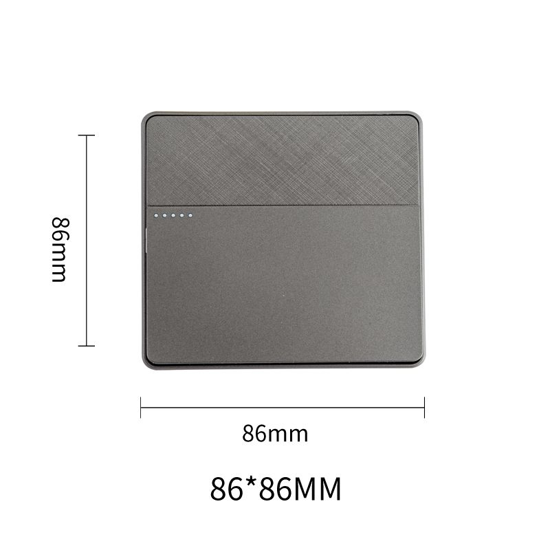 Focale B41 One Gang Grey (100 PIECES IN A CARTON)