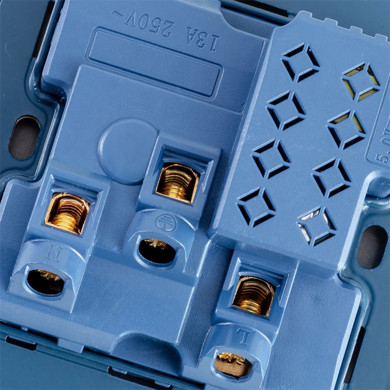 Focale B41 Single Blank Switch Grey (100 PIECES IN A CARTON)