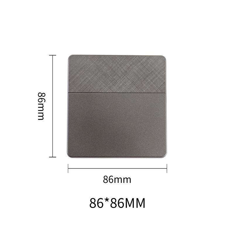 Focale B41 Single Blank Switch Grey (100 PIECES IN A CARTON)