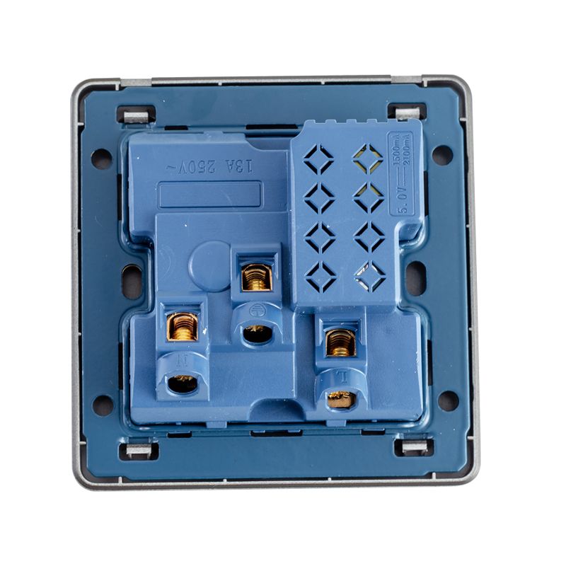 Focale B41 Single Blank Switch Grey (100 PIECES IN A CARTON)