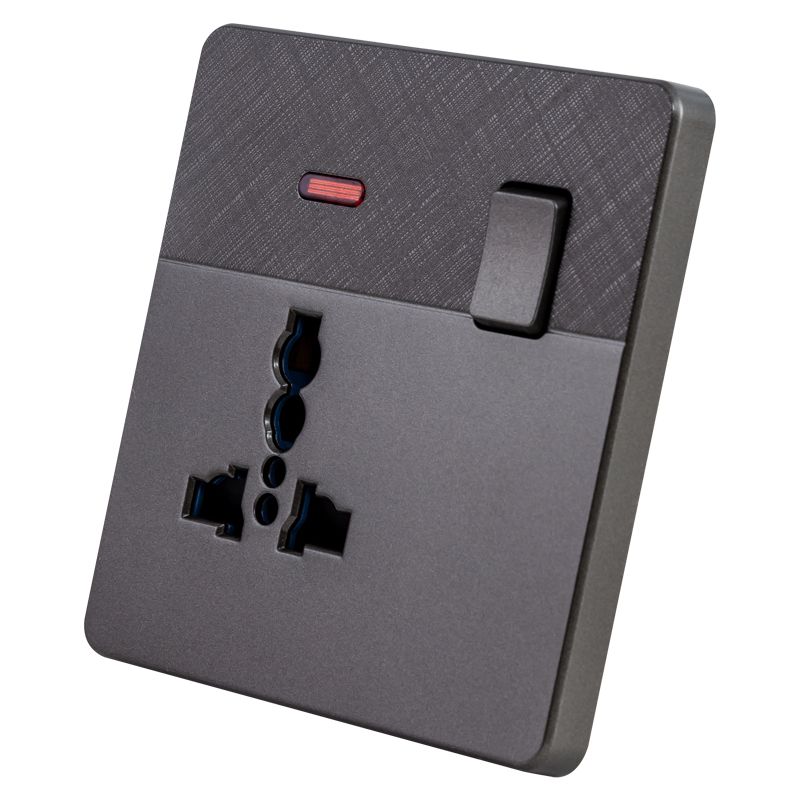 Focale B41 Single Socket Grey (50 PIECES IN A CARTON)