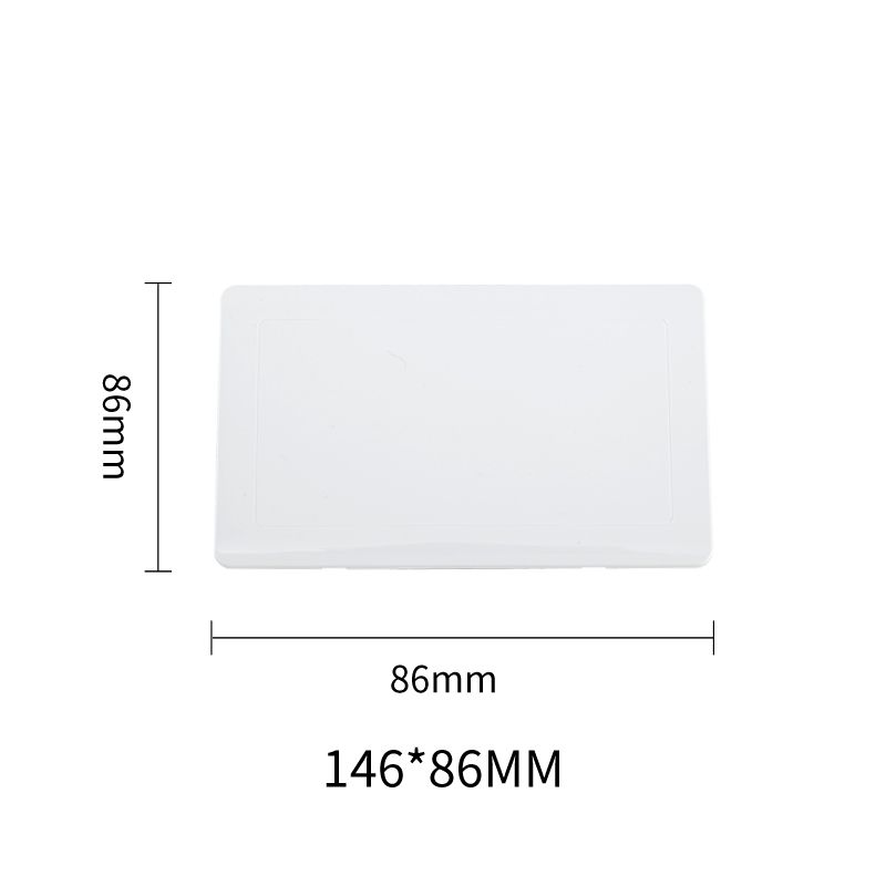Focale B50 Double Blank Socket White FOCALE (100 PIECES IN A CARTON)
