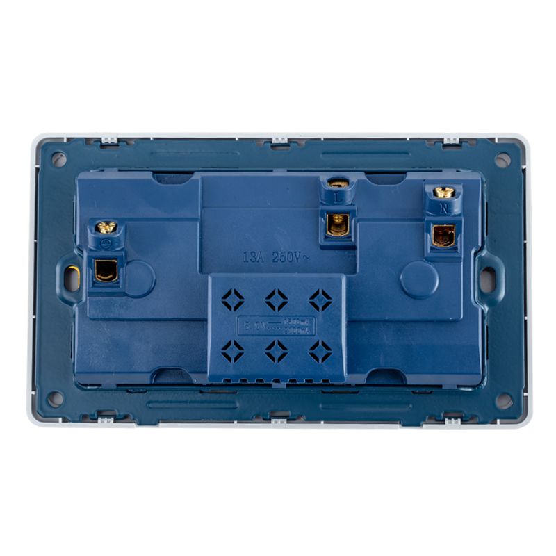 Focale B50 Double Socket Socket White FOCALE (100 PIECES IN A CARTON)