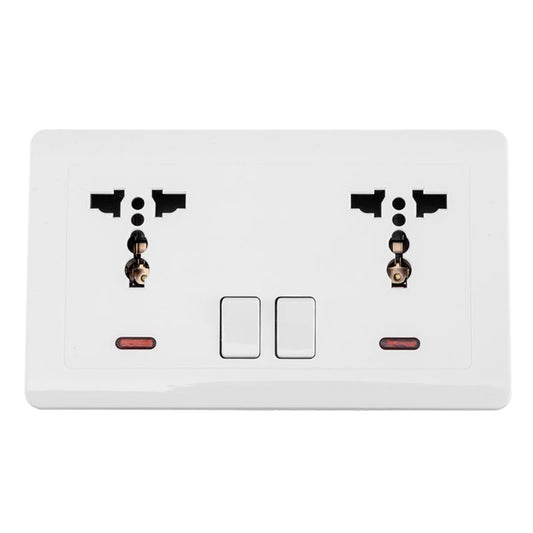 Focale B50 Double Socket Socket White FOCALE (100 PIECES IN A CARTON)