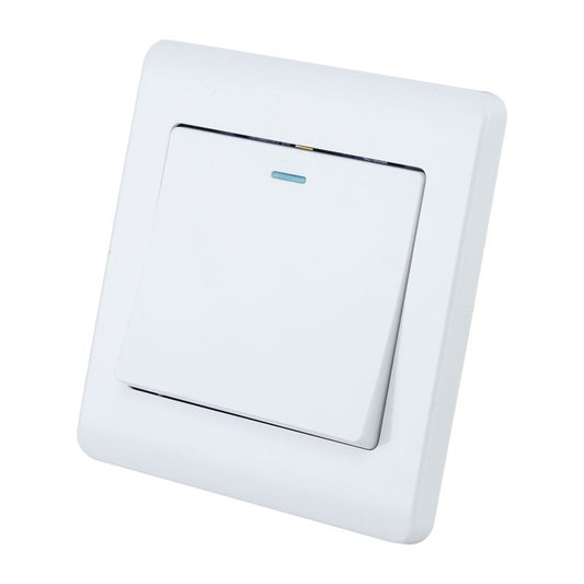 Focale B50 One Gang Switch White FOCALE (100 PIECES IN A CARTON)