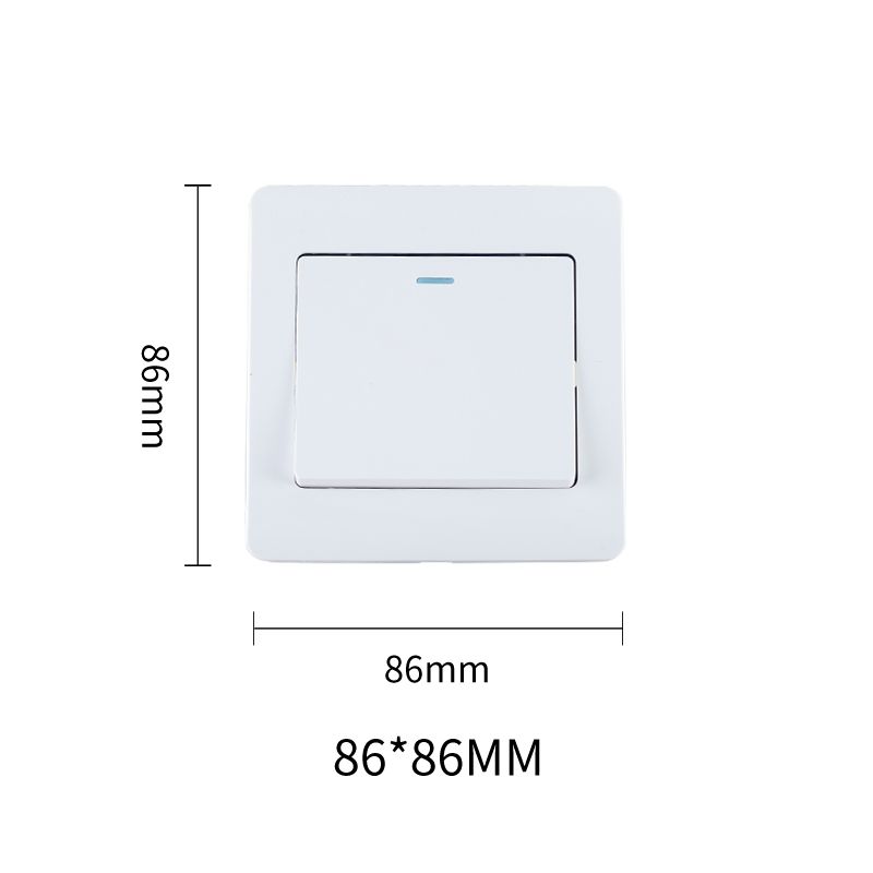 Focale B50 One Gang Switch White FOCALE (100 PIECES IN A CARTON)