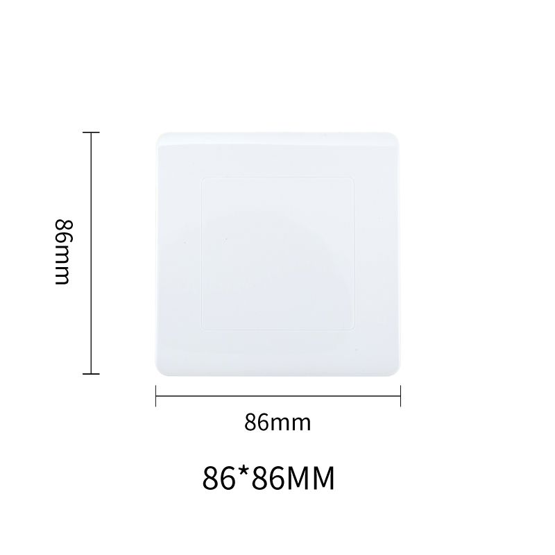 Focale B50 Single Blank Socket White FOCALE (200 PIECES IN A CARTON)