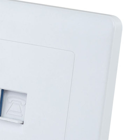 Focale B50 TEL Socket White FOCALE (100 PIECES IN A CARTON)