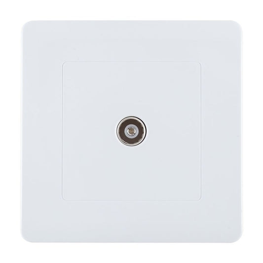 Focale B50 TV Socket White FOCALE (100 PIECES IN A CARTON)