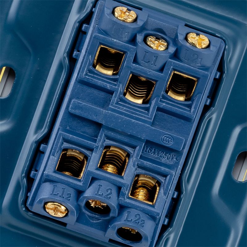 Focale B50 Two Gang Switch White FOCALE (100 PIECES IN A CARTON)