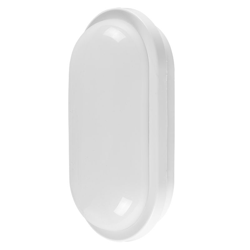 FOCALE Oval Applique Outdoor Wall Light (40 PIECES IN A CARTON) White