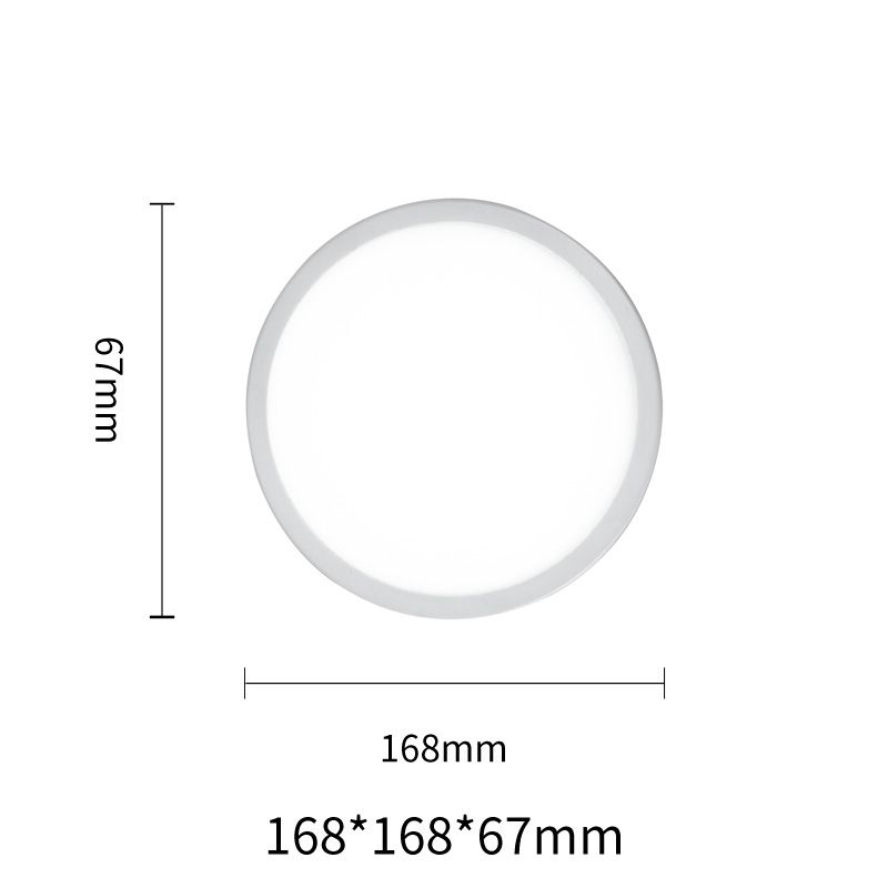 FOCALE Round Applique Outdoor Wall Light (40 PIECES IN A CARTON) White