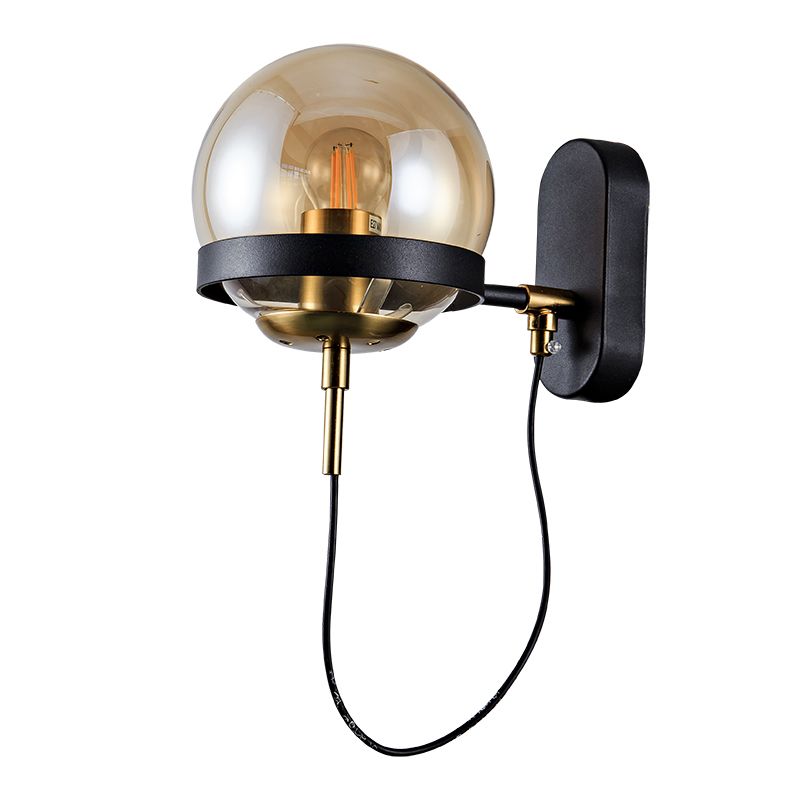 Hanging Ring Orb Wall Lamp
