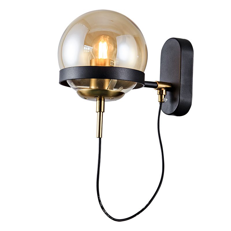 Hanging Ring Orb Wall Lamp