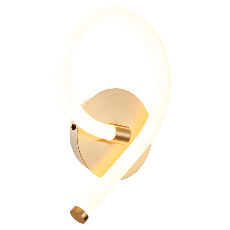 Hemi Round Tube LED Wall Lamp