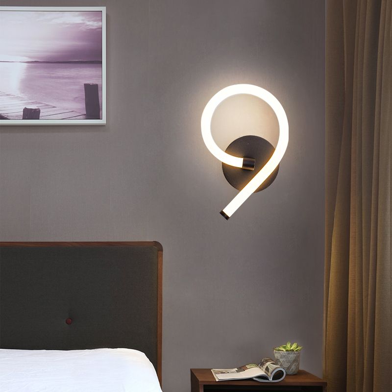 Hemi Round Tube LED Wall Lamp