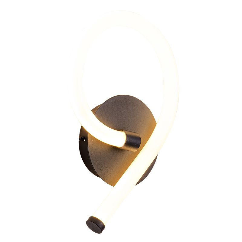 Hemi Round Tube LED Wall Lamp