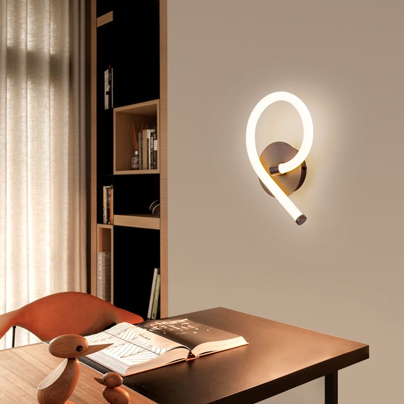 Hemi Round Tube LED Wall Lamp