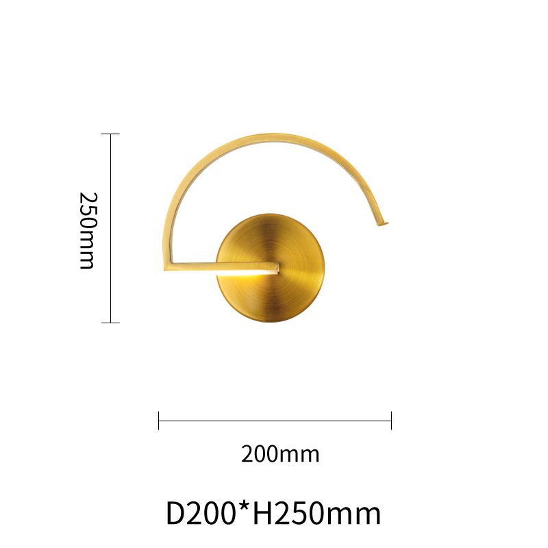 HemiCircle LED Wall Lamp