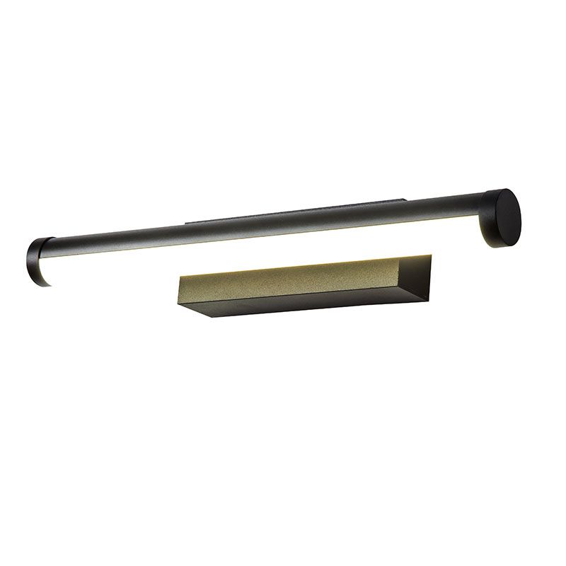 Julian Wall-mounted LED lamp 180° Rotatable Sandy Black