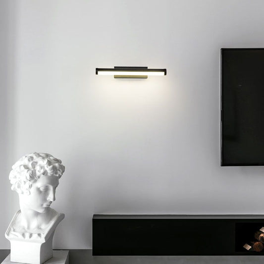 Julian Wall-mounted LED lamp 180° Rotatable Sandy Black