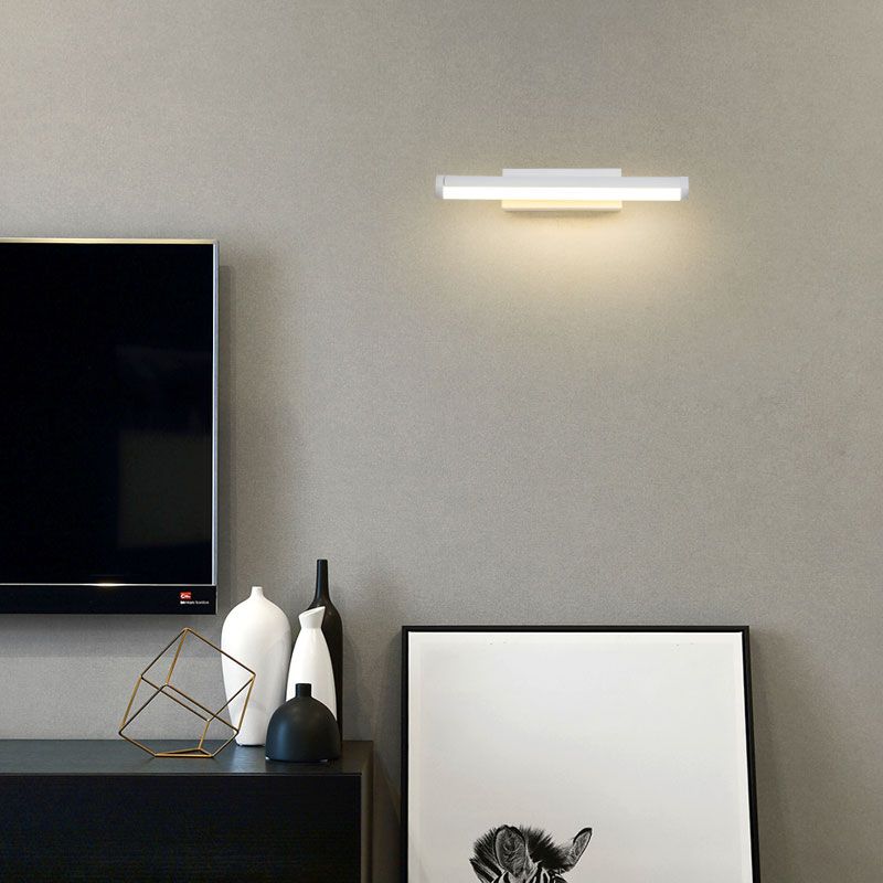 Julian Wall-mounted LED lamp. 180Â°Rotatable Sandy White