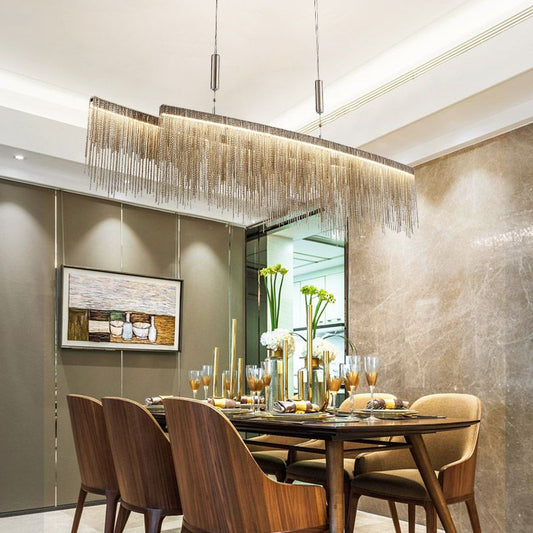 Linear String LED Pendant Light