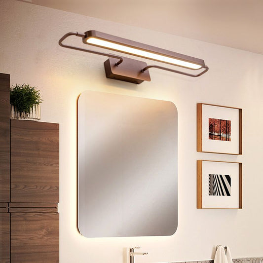 Modern LED Mirror Wall Lamp Bronze